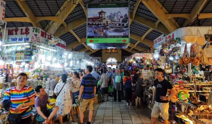 Inside Ben Thanh Market