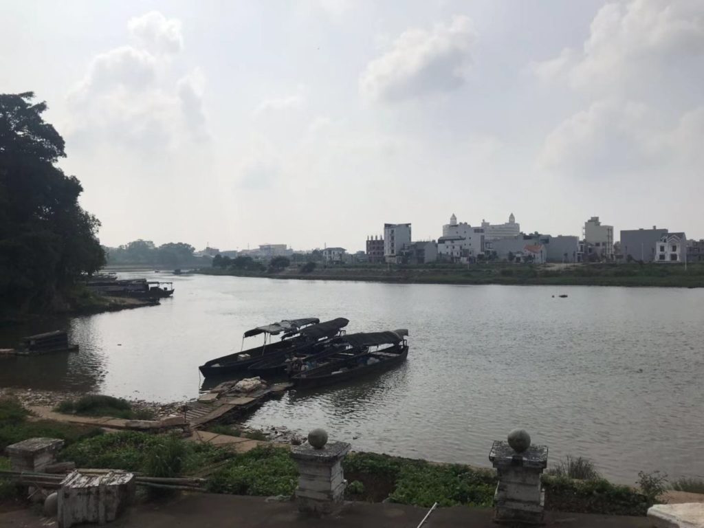 Beilun River that Connects Vietnam with China