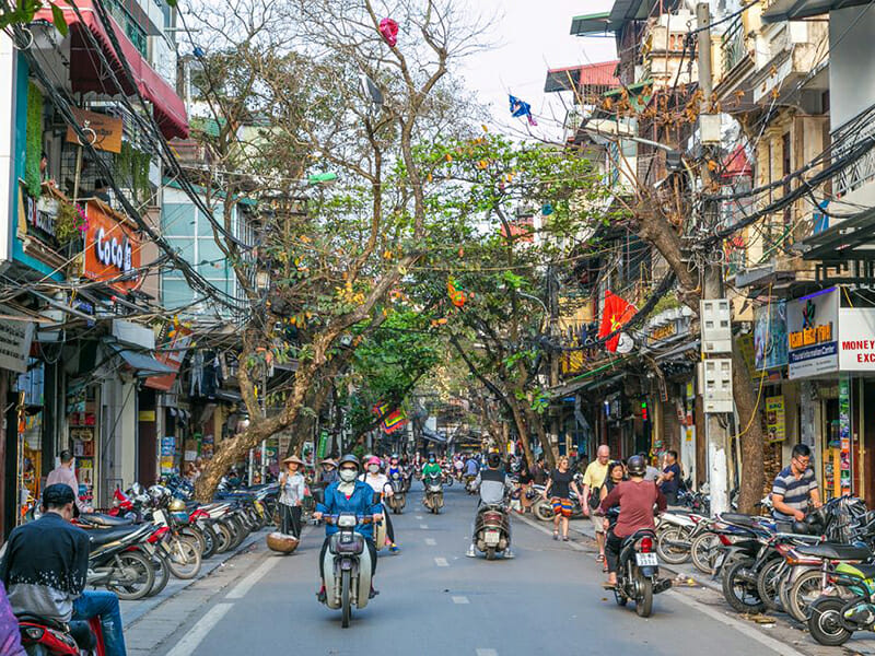 Old Quarter in Hanoi