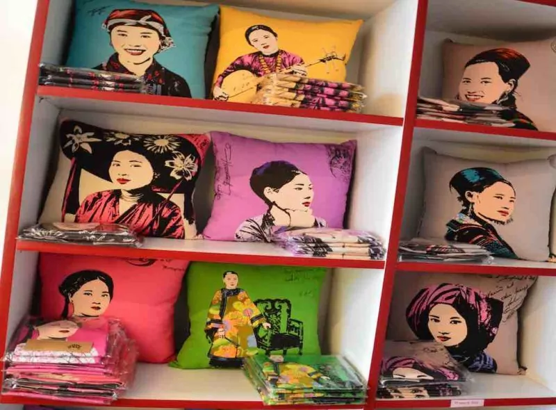 Pillow Cases in Saigon Kitsch - Best Places to Buy Souvenirs in Saigon