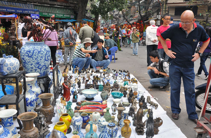 The Antique Market in Hanoi